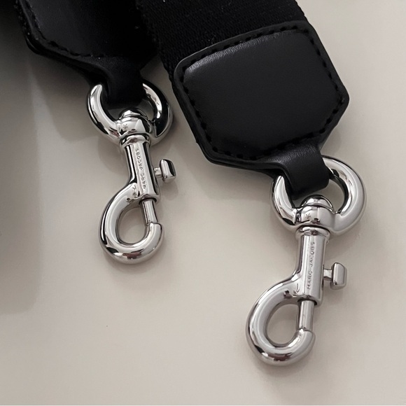 Marc Jacobs The Canvas Small Tote Bag Black Crossbody Bag Authentic - Picture 14 of 15